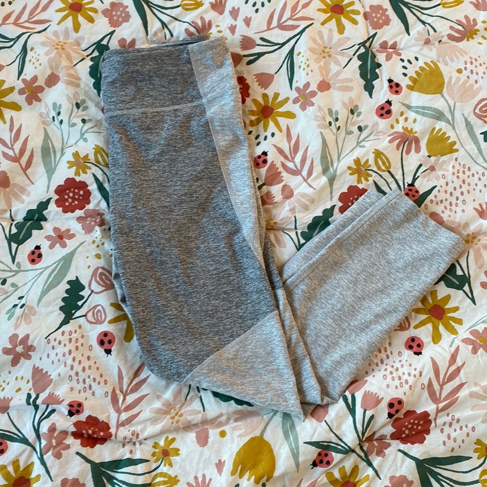 Outdoor Voices 2 tone grey leggings